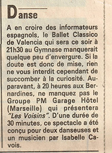 A Voir Et a Entendre, pág. 7-13 de septiembre de 1990